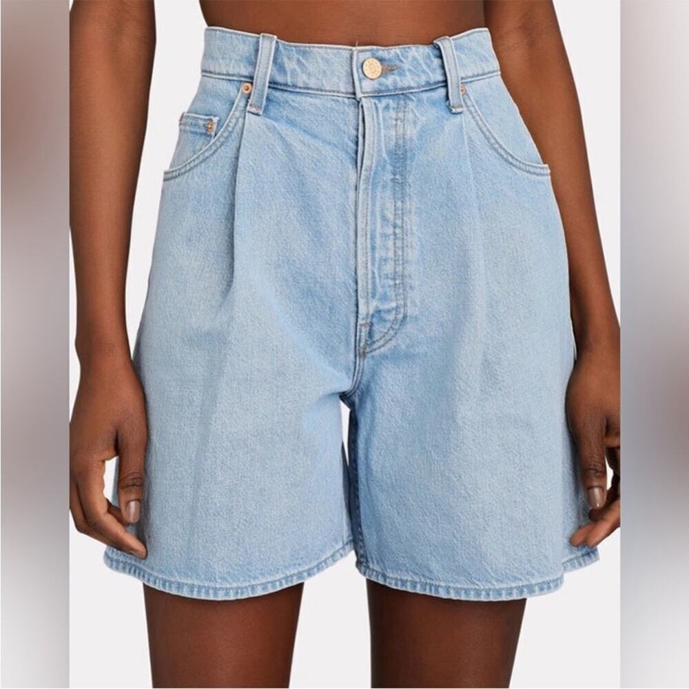 Mother Snacks Pleated Fun Shorts - Picture 2 of 8